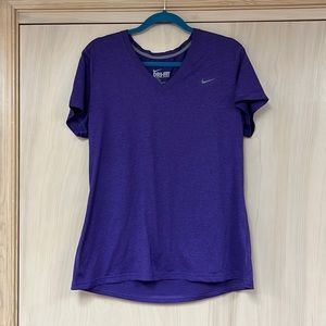 Purple Nike Dri-Fit Shirt